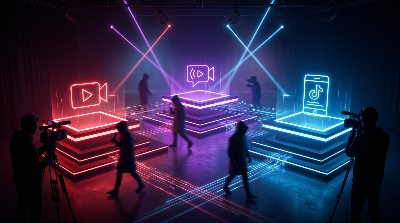 YouTube, TikTok, and Twitch Battle for Creator Exclusivity in Multiplatform Era